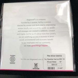 Dogeared Jewelry - Karma Circle Necklace NIB Dogeared Jewelry - Karma Circle Necklace NIB